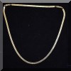 J05. 14K Gold necklace. 